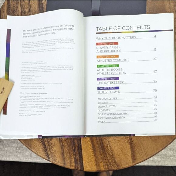 LGBTQ+ Athletes Claim the Field: Striving for Equality Library Binding – August - Picture 4 of 8